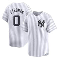 Pouc NY.Yankees #0 Marcus Stroman Player White Limited Home Stitched Jerseys
