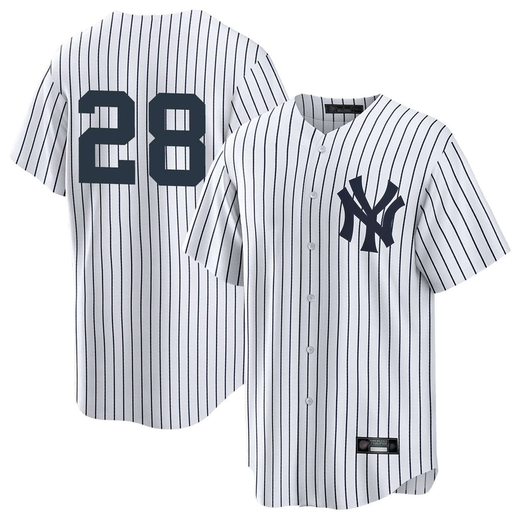 Pouc NY.Yankees #28 Austin Wells Player White Game Stitched Jerseys