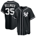 Pouc NY.Yankees #35 Cody Bellinger Player Black Out Game Stitched Jerseys