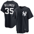 Pouc NY.Yankees #35 Cody Bellinger Player Navy Game Stitched Jerseys