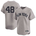 Pouc NY.Yankees #48 Paul Goldschmidt Player Gray Limited Home Stitched Jerseys