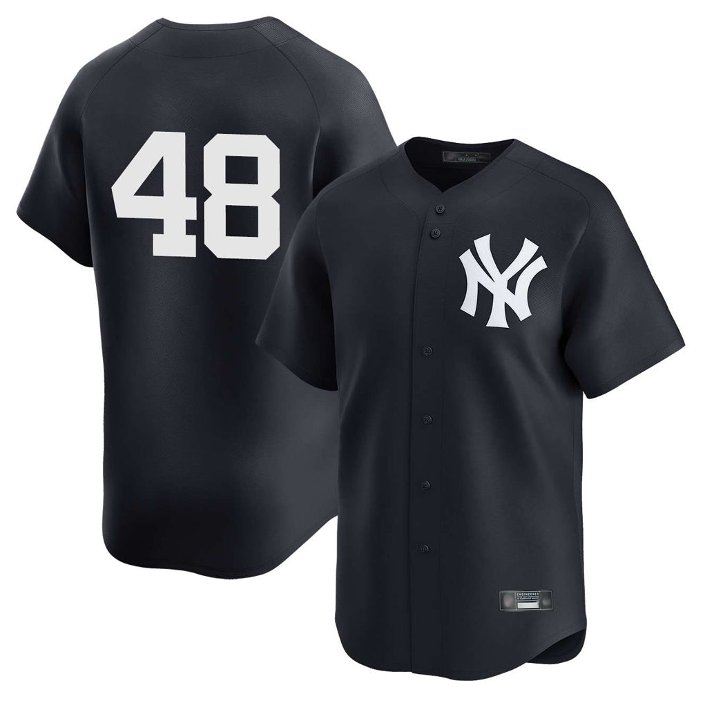Pouc NY.Yankees #48 Paul Goldschmidt Player Navy Limited Home Stitched Jerseys