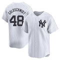 Pouc NY.Yankees #48 Paul Goldschmidt Player White Limited Stitched Jerseys