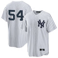 Pouc NY.Yankees #54 Max Fried Player White Game Home Stitched Jerseys