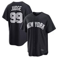 Pouc NY.Yankees #99 Aaron Judge Player Navy Home Game Stitched Jerseys