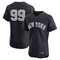 Pouc NY.Yankees #99 Aaron Judge Player Navy  Home Limited Elite Game Stitched Jerseys