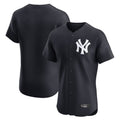 Pouc NY.Yankees Blank Player Navy Limited Elite Home Stitched Jerseys