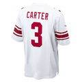 Pouc NY.ork #3 Giants Abdul Carter  White Game Stitched Jerseys