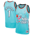 Pouc O.Magic 1996 All-Star Game #1 Penny Hardaway Mitchell & Ness Teal Hardwood Classics Swingman Jerseys
