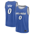 Pouc O.Magic #0 Anthony Black Royal Fast Break Replica Jerseys - Icon Edition