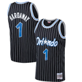 Pouc O.Magic #1 Penny Hardaway Mitchell & Ness Black Hardwood Classics Swingman Jerseys