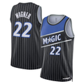 Pouc O.Magic #22 Franz Wagner Black Swingman Jerseys - Statement Edition