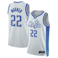 Pouc O.Magic #22 Franz Wagner Silver 2025-26 Swingman Jerseys - City Edition