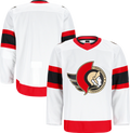 Pouc O.Senators White Away Authentic Pro Jerseys