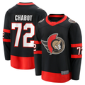 Pouc O.Senators #72 Thomas Chabot Black Home Breakaway Jerseys