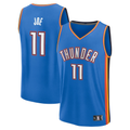 Pouc OC.Thunder #11 Isaiah Joe Blue Fast Break Replica Player Stitched Jerseys- Icon Edition