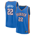 Pouc OC.Thunder #22 Cason Wallace Blue Fast Break Replica Player Stitched Jerseys - Icon Edition