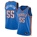 Pouc OC.Thunder #55 Isaiah Hartenstein Blue Swingman Stitched Jerseys - Icon Edition
