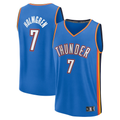 Pouc OC.Thunder #7 Chet Holmgren Blue Fast Break Replica Player Stitched Jerseys - Icon Edition