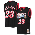 Pouc P.76ers #23 Lou Williams Mitchell & Ness Black 2005-06 Hardwood Classics Swingman Jerseys