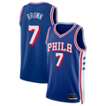 Pouc P.76ers #7 Royal Swingman Jerseys - Icon Edition