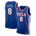Pouc P.76ers #8 Paul George Royal 2024 Offseason Addition Swingman Jerseys