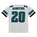 Pouc P.Eagles 1996 #20 Brian Dawkins Mitchell & Ness White Authentic Throwback Retired Player Stitched Puhic Jersey