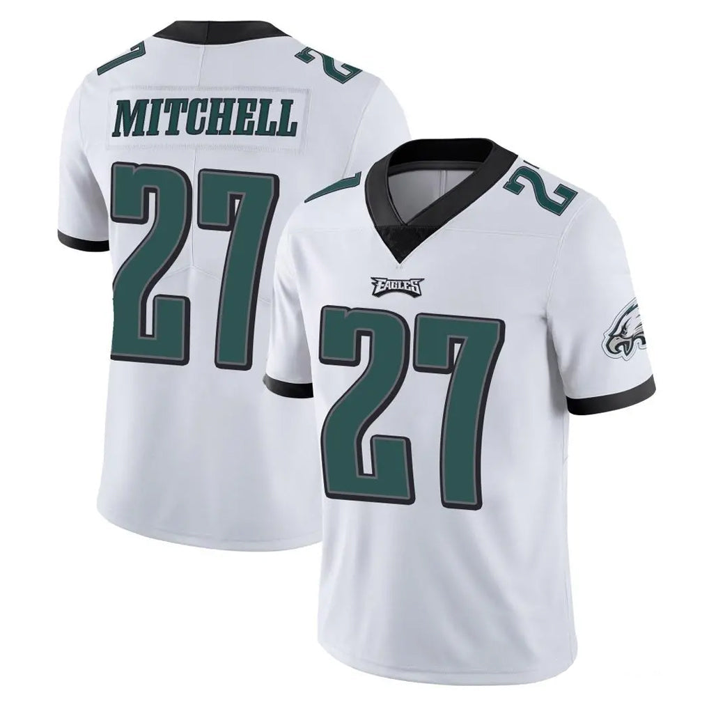 Pouc P.Eagles #27 Quinyon Mitchell Player White Limited Vapor Untouchable Home Game Stitched Jerseys