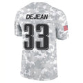 Pouc P.Eagles #33 Cooper DeJean Player Arctic Camo Salute to Service Limited Stitched Jerseys
