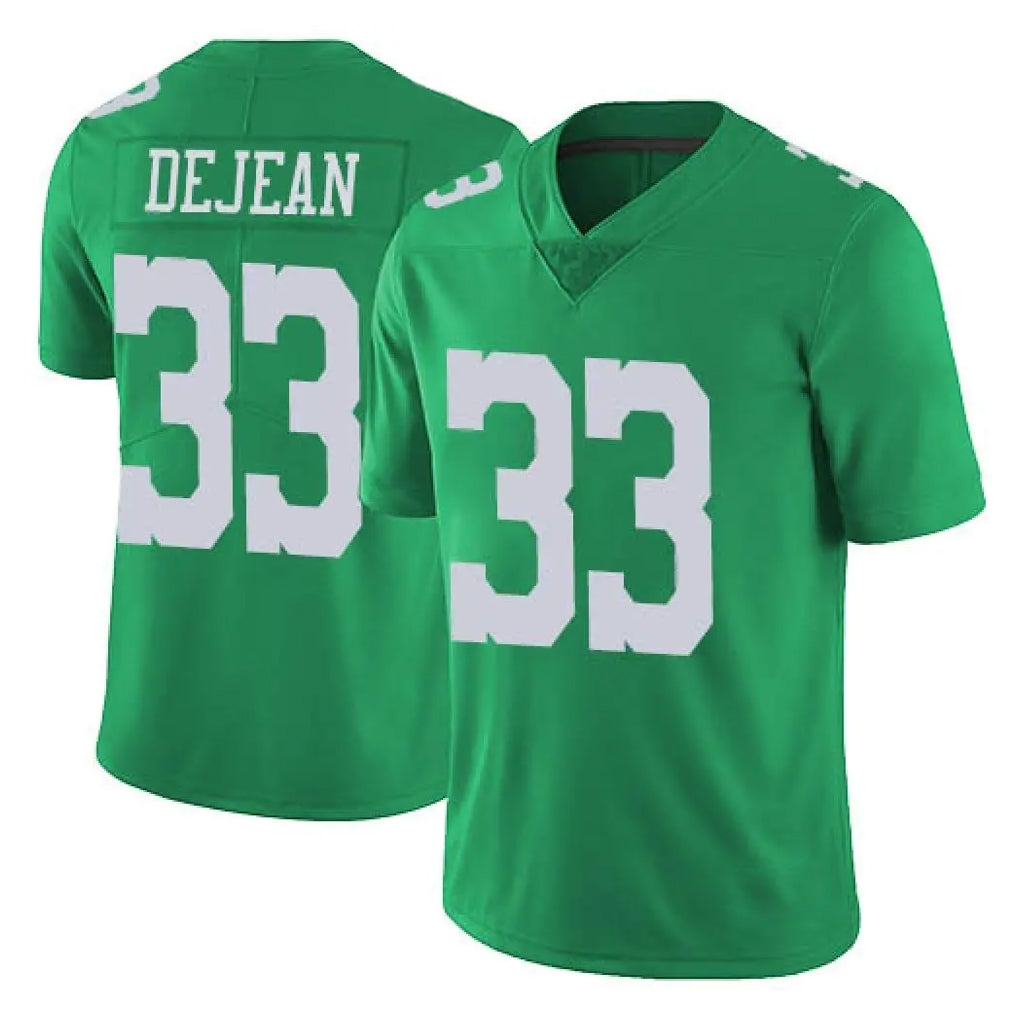 Pouc P.Eagles #33 Cooper DeJean Player Green Limited Vapor Untouchable Home Game Stitched Jerseys