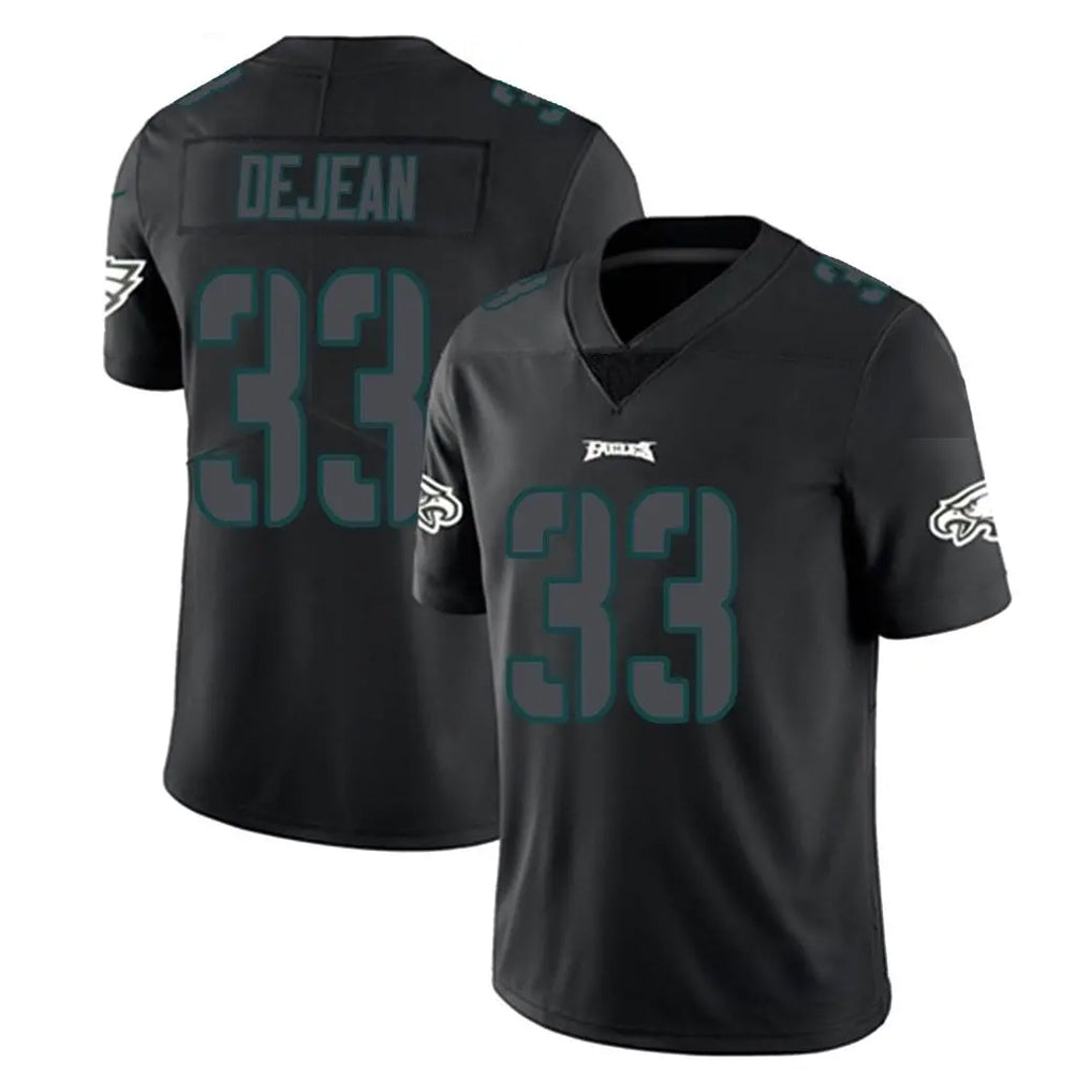 Pouc P.Eagles #33 Cooper DeJean Player Limited Black Impact Home Game Stitched Jerseys