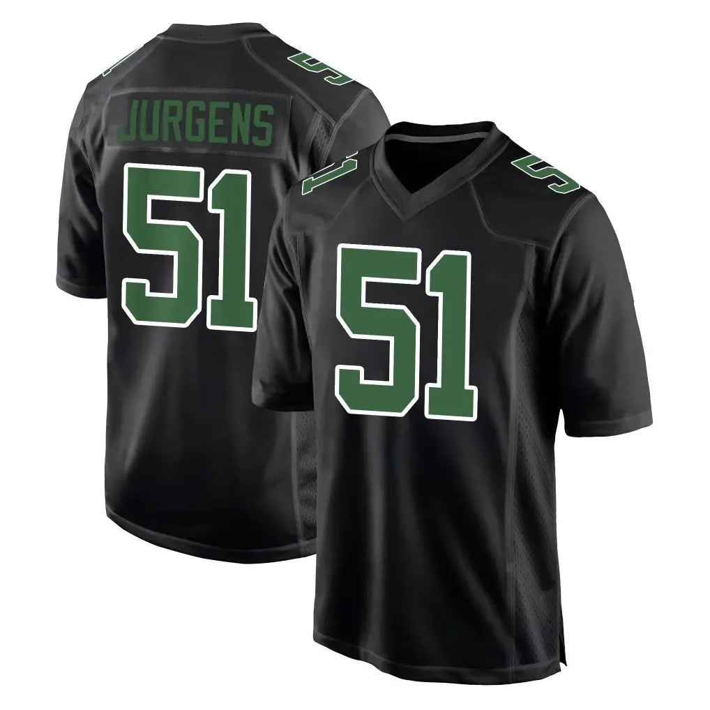 Pouc P.Eagles #51 Cam Jurgens Player Carbon Green Fashion Home Game Stitched Jerseys