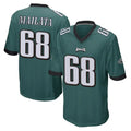 Pouc P.Eagles #68 Jordan Mailata Player Team Color Green Home Game Stitched Jerseys