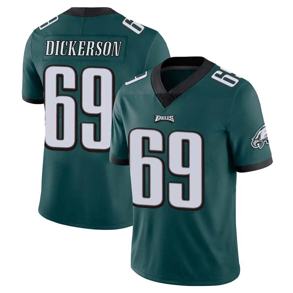 Pouc P.Eagles #69 Landon Dickerson Player Team Color Green Vapor Untouchable Home Game Stitched Jerseys
