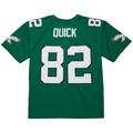 Pouc P.Eagles #82 Mike Quick Mitchell & Ness Kelly Green Legacy Replica Jersey
