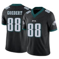 Pouc P.Eagles #88 Dallas Goedert Player Black Limited Vapor F.U.S.E. Home Game Stitched Jerseys