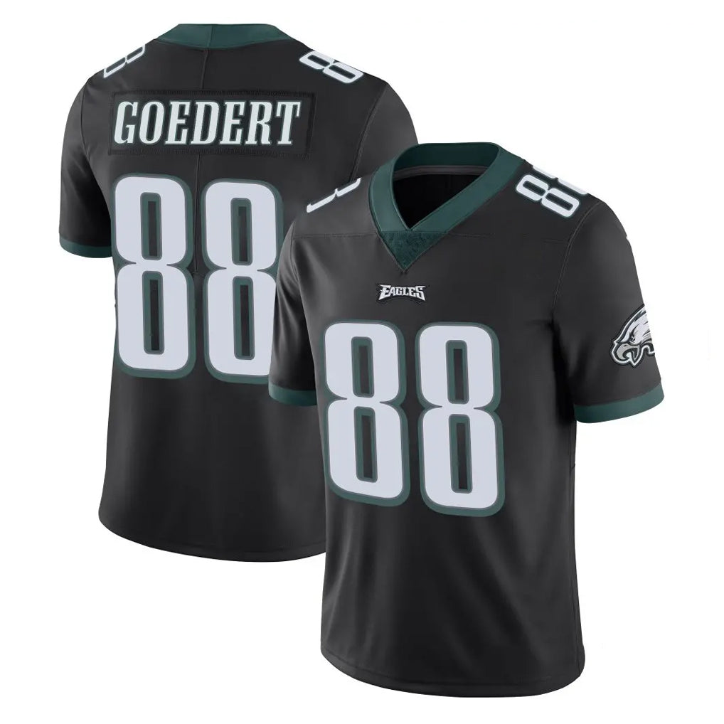 Pouc P.Eagles #88 Dallas Goedert Player Black Limited Vapor Untouchable Home Game Stitched Jerseys