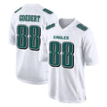 Pouc P.Eagles #88 Dallas Goedert Player White Tundra Fashion Home Game Stitched Jerseys