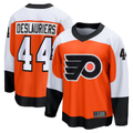 Pouc P.Flyers #44 Nicolas Deslauriers Orange Home Premier Breakaway Player Jerseys