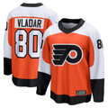 Pouc P.Flyers #80 Dan Vladar Orange Home Breakaway Jerseys