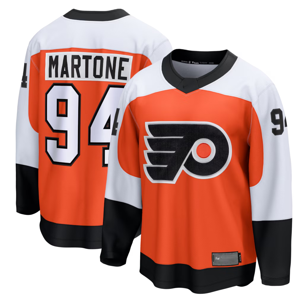 Pouc P.Flyers #94 Porter Martone Orange Breakaway Jerseys