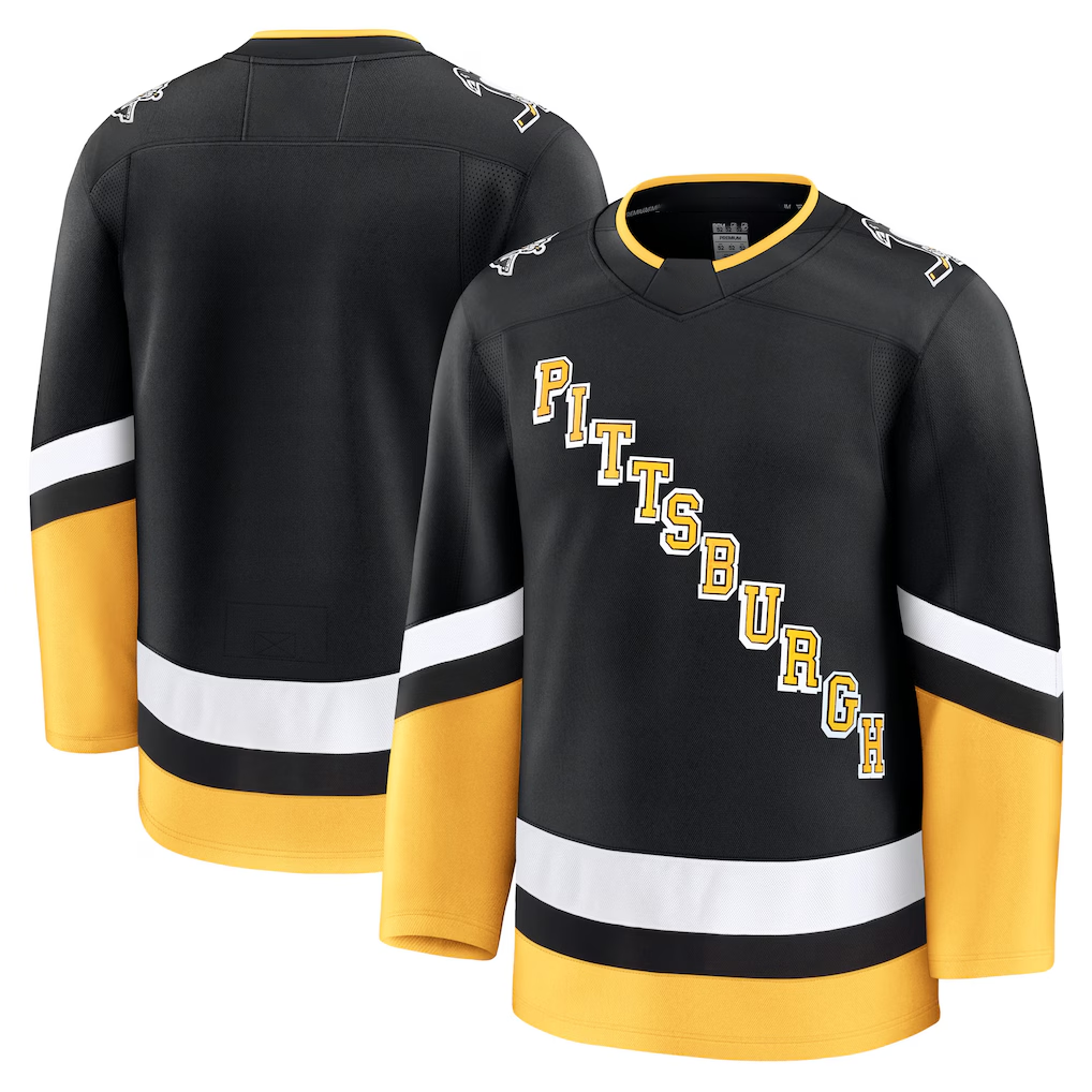 Pouc P.Penguins Black Alternate Premium Jerseys