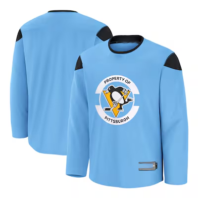 Pouc P.Penguins Blue Practice Jerseys
