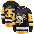 Pouc P.Penguins #35 Tristan Jarry Black Home Breakaway Player Jerseys