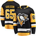 Pouc P.Penguins #65 Erik Karlsson Black Home Breakaway Jerseys