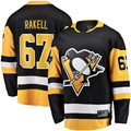 Pouc P.Penguins #67 Rickard Rakell Black Home Breakaway Player Jerseys