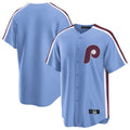 Pouc P.Phillies Blank Player Light Blue Home Limited Stitched Jerseys