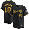 Pouc P.Pirates #10 Bryan Reynolds Player Black Alt Home Limited Stitched Jerseys