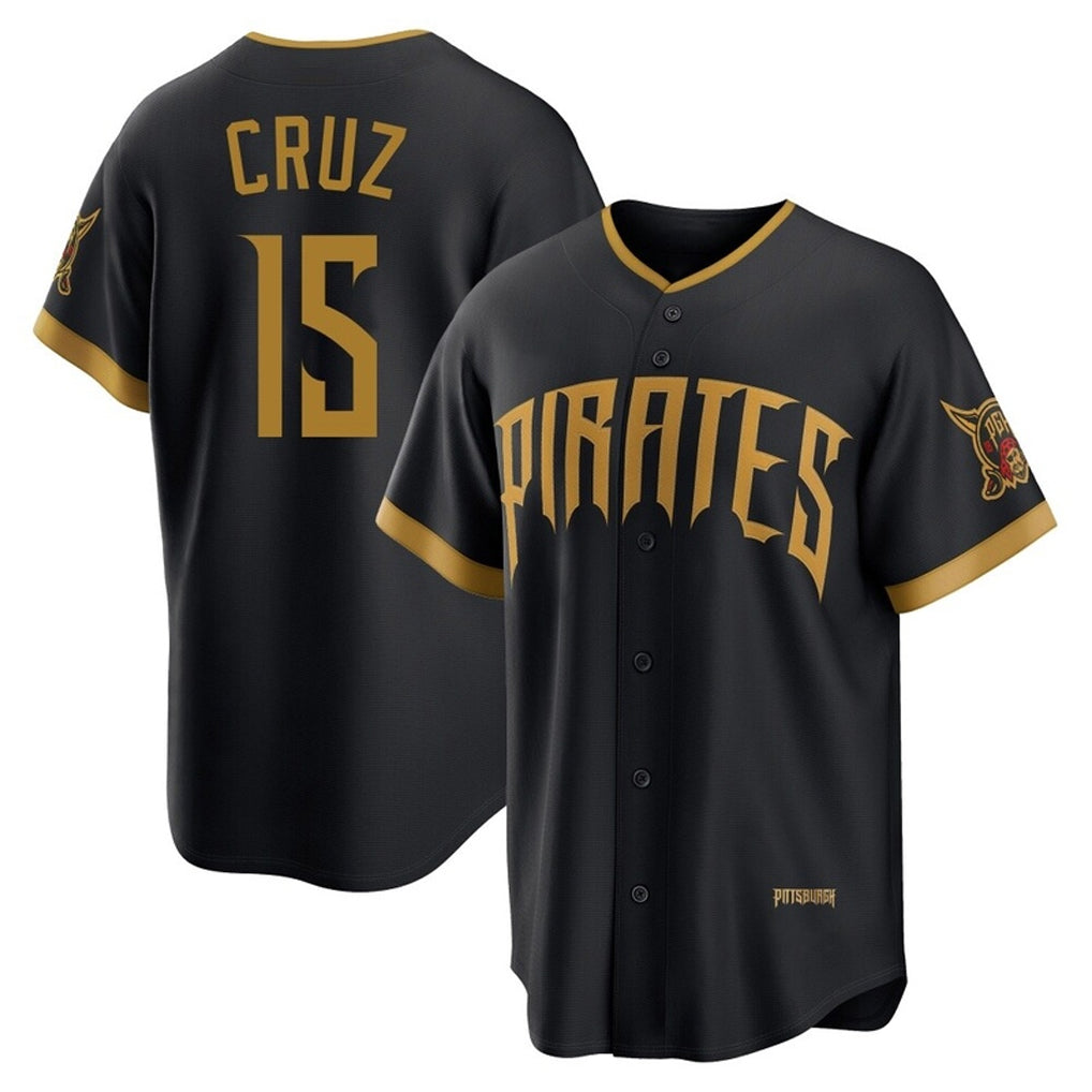 Pouc P.Pirates #15 Oneil Cruz Player Black 2026 City Connect Home Game Stitched Jerseys