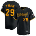 Pouc P.Pirates #29 Ryan O'Hearn Player Black Alt Home Limited Stitched Jerseys